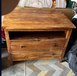 Mango Wood Dresser/entertainment Stand