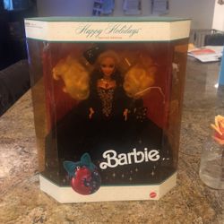 1991 Happy Holiday Barbie New in Box never opened 