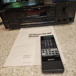 Sony STR D511 Stereo Receiver 