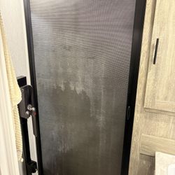 RV Retractable Shower Door