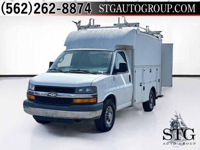 2016 Chevrolet G3500hd Cutaway Enclosed Service Van