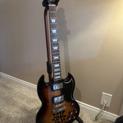 Epiphone SG, Flame Burst finish 2005