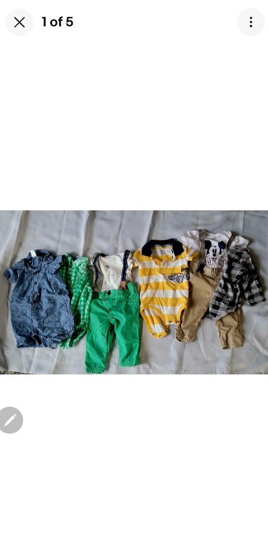 6-9 months baby boy clothes lot all for $20