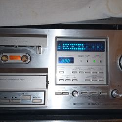 Vintage Pioneer Cassette Deck 