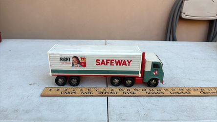 Shudo Japanese Toy Safeway Truck & Trailer
