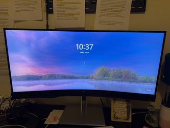 HP Curved  Monitor E34m G4 WQHD USB-C 34” (3440x1440)