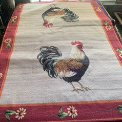 Home Decor Farmhouse Rubber Back Area Rug New