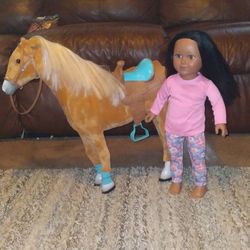 My Life Doll, My Life Horse And Lots Of Outfits