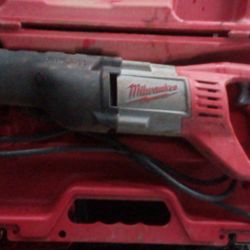 Milwaukee 12 AMP Sawzawl Reciprocating Saw With Case