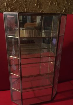 15x11 hanging curio cabinet