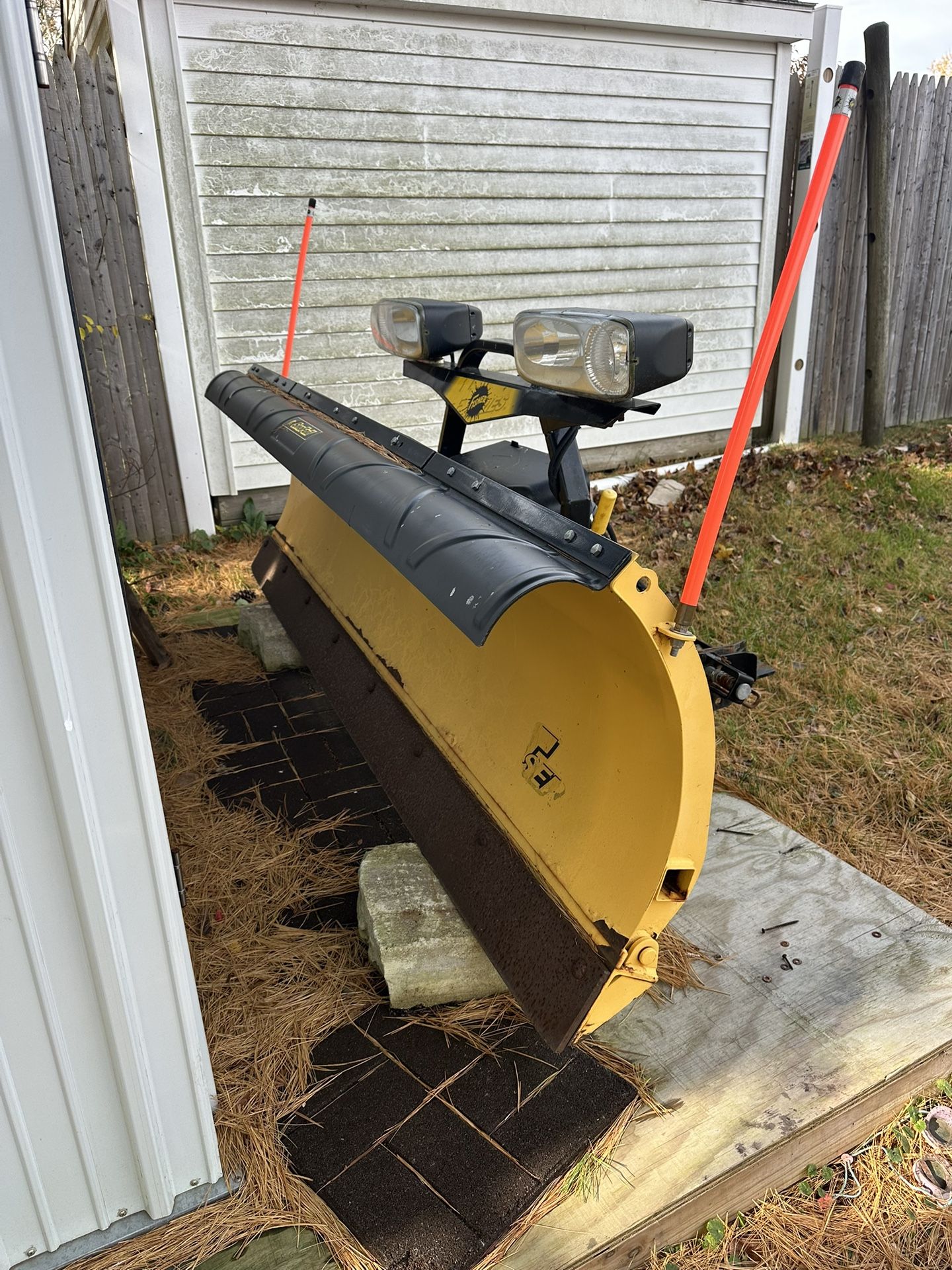 Fisher Snow Plow with Storm Guard