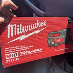 Milwaukee M18 Tranfer Pump