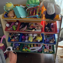 toy organizer (toys not included)
