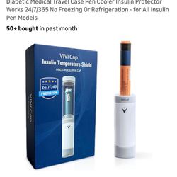 VIVI Cap insulin cooler travel case