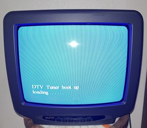 Sanyo 13” CRT TV