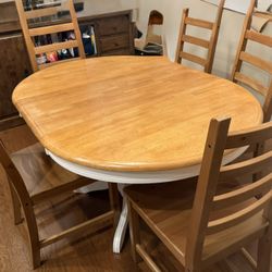 Dining Table With Leaf 