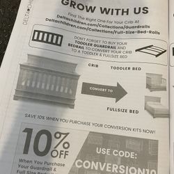 Baby Crib With Changer 5-1