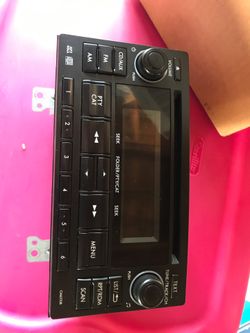 Subaru Crosstrek oem stereo