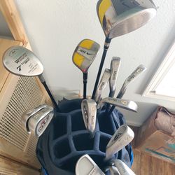 Killer Right-Handed Golf Set - Nike Sumo² Sasquatch Driver + Premium Graphite Irons + Nike Bag