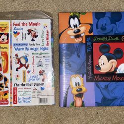 Disney Photo Album (12 x 12) w/ Say Cheese Scrapbook Kit