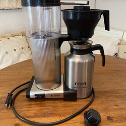 Technivorm Moccamaster 39340 CDT Grand Coffee Maker, 60 Ounce, Silver