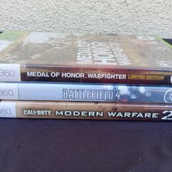 Lot Of Military Shooter Xbox 360 Games