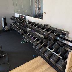 *** Commercial Grade Dumbbell Racks ***