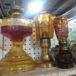 Vintage Oil Lamps