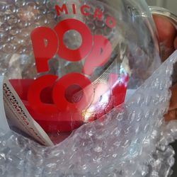 Glass Popcorn Popper 