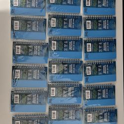Lot of 23 Onyx and Green Storm Writer Waterproof Notebooks – 3” x 5”, 130 Pages