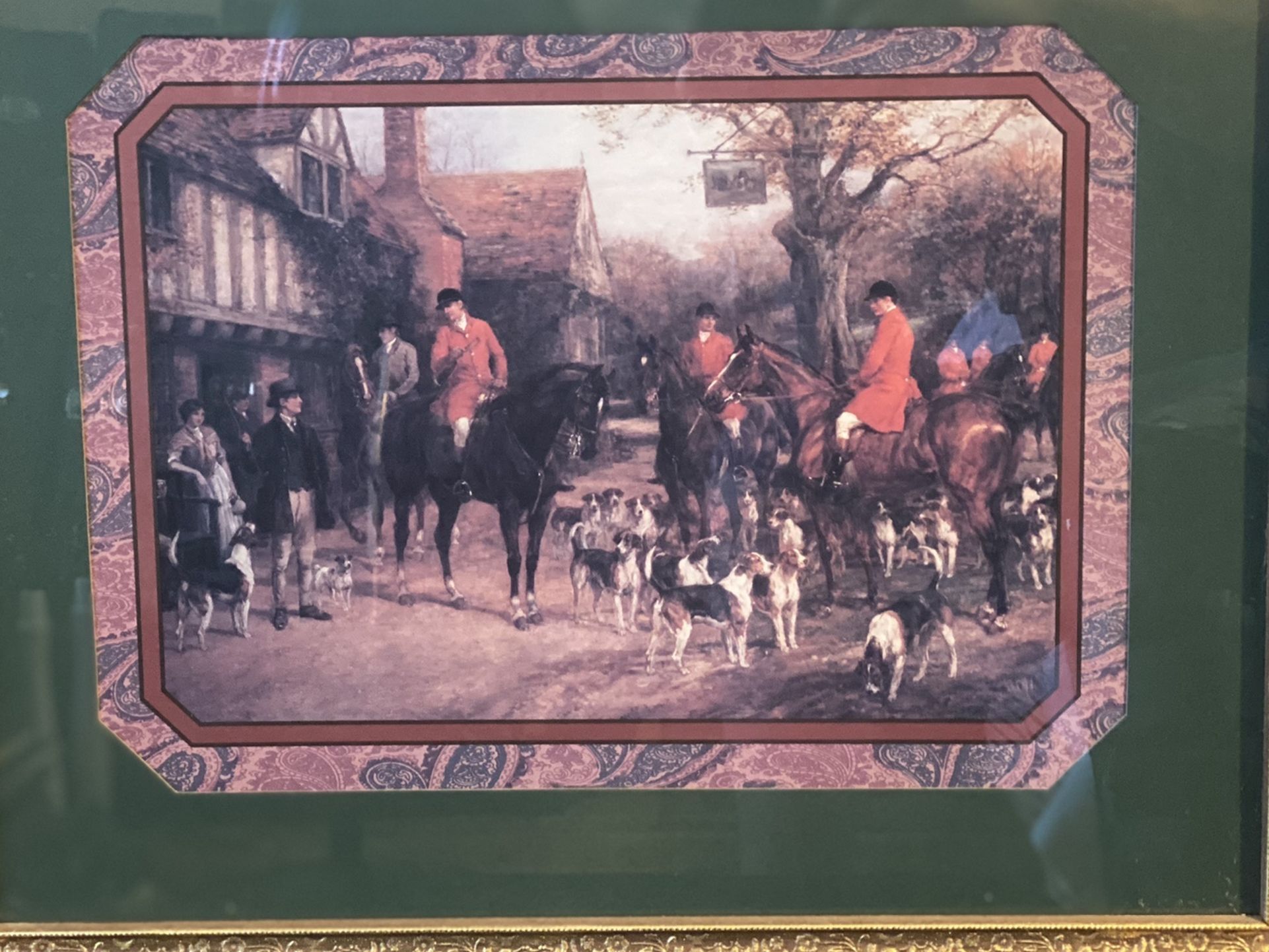Vintage Picture “The Meeting, Ye Old Wayside Inn”