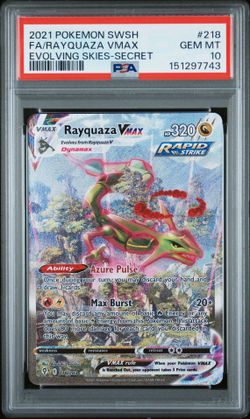 Rayquaza vmax psa 10