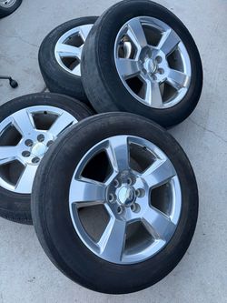 Chevy wheels 20” TX Edition 6Lug