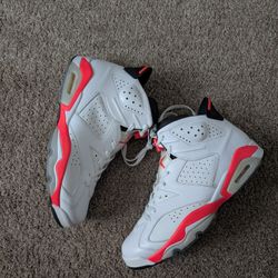 2014 Jordan 6 White Infrared Size 12
