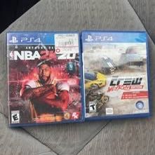 2k20 and The Crew Wildrun Edition (Ps4)
