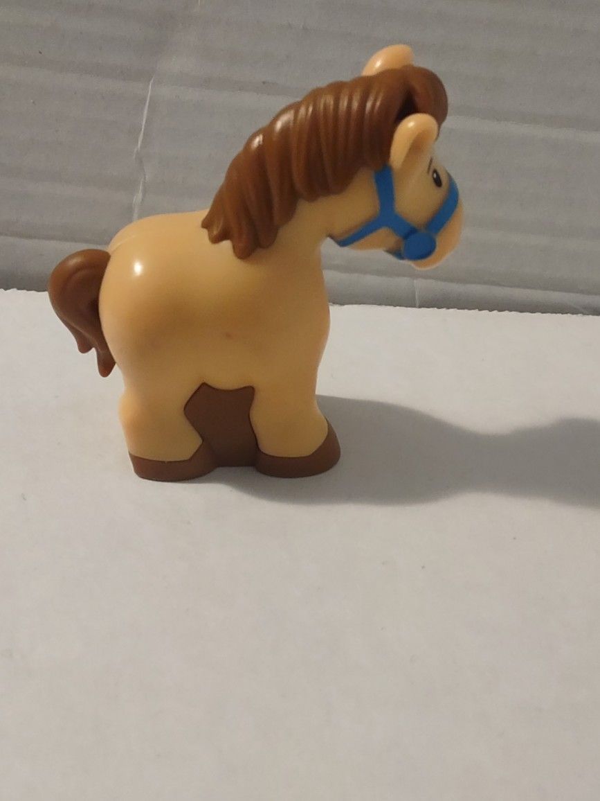 Fisher Price Little People Tan Horse