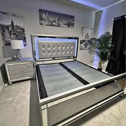 New 4pc Bedroom Set In Box Buy Now Pay Later $39 Down No Credit Needed