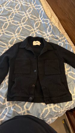 Black wool jacket