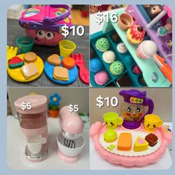 Kids Pretend Play Toy Sets (4 Sets Available)