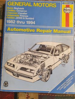 Hay es Automotive Repair Manual Genaral Motors '82-'94