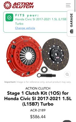 2017-2021 Honda civic si  parts