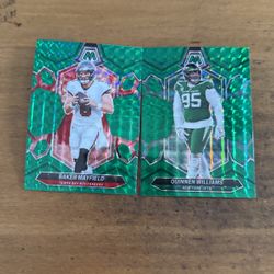 2024 MOSAIC LOT OF 2 GREEN CARDS 