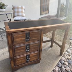 Solid Wood Antique Desk