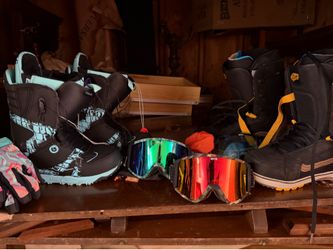 Burton Snowboard and gear