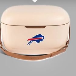 The Memory Company | Licensed NFL Team Logo Retro Rounded Cooler,Buffalo Bills