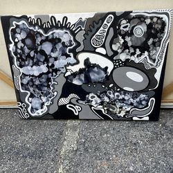 Psychédélique painting