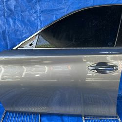 14-20 INFINITI Q50 FRONT LEFT DRIVER SIDE DOOR ASSEMBLY GRAY (KAD) 