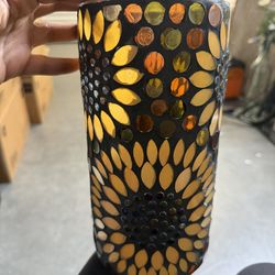 ✨ Decorative Mosaic Candle Holder / Vase – Boho / Moroccan Style
