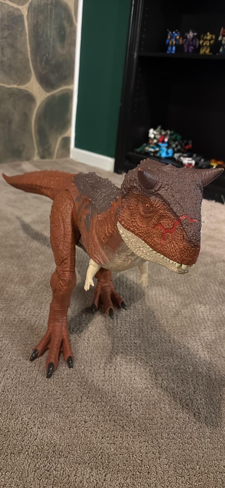 Mattel Colossal Carnotaurus Toro Action Figure