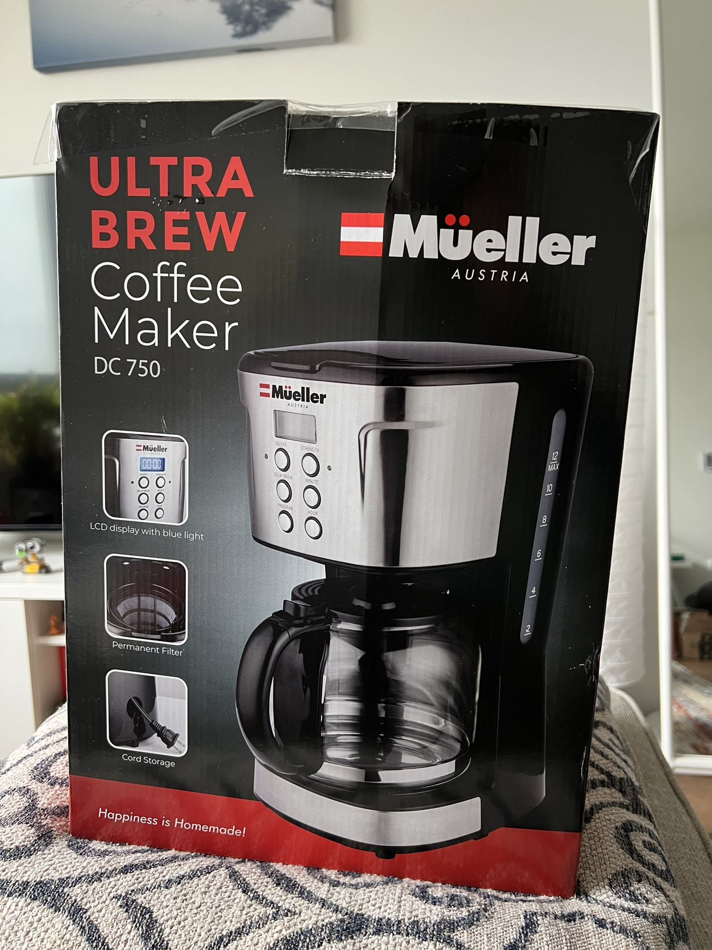 Mueller 12 Cup Coffee Maker